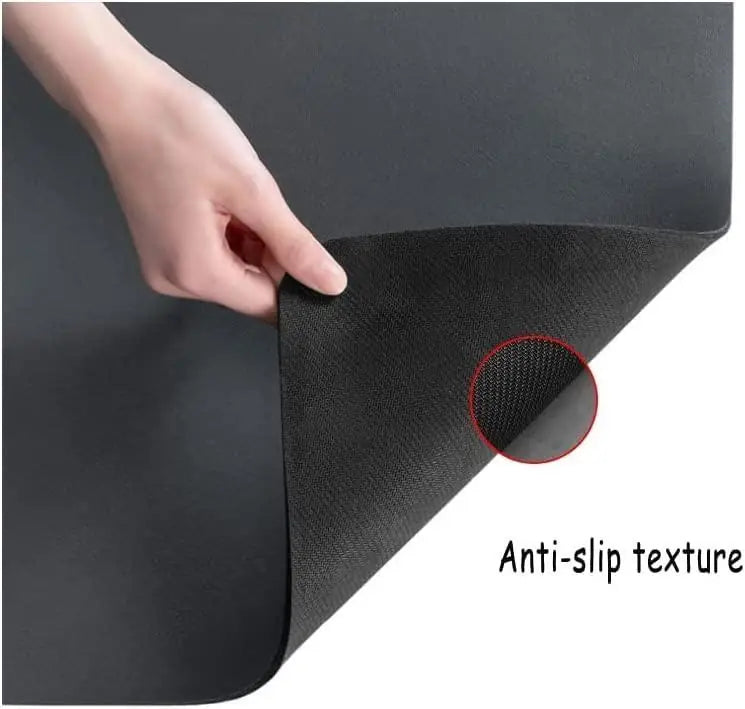 Keep your kitchen countertop clean and dry with this absorbent quick-drying kitchen mat (pack of 2)