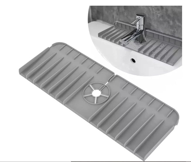 Water Resistance Silicone Sink Faucet Mat