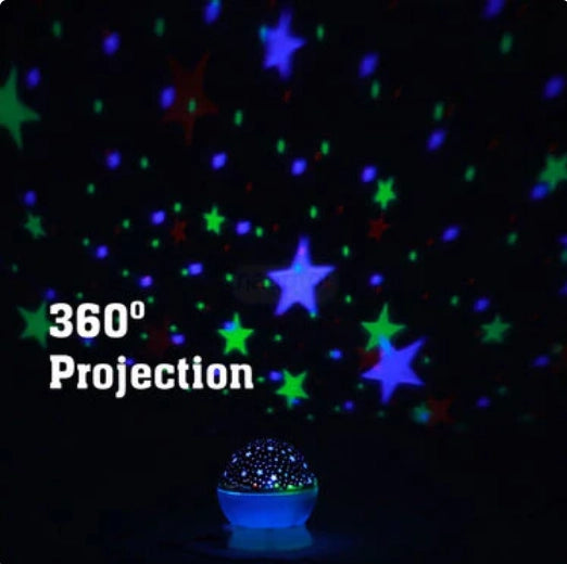 AstroGlow™ 360° Starry Sky Night Light Projector (Pack of 1)