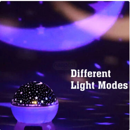 AstroGlow™ 360° Starry Sky Night Light Projector (Pack of 1)
