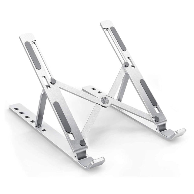 Say goodbye to neck & back pain with foldable premium aluminum stand
