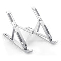 Say goodbye to neck & back pain with foldable premium aluminum stand
