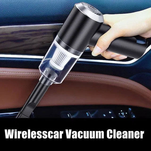 Multifunctional Air Duster Cleaner & Wireless Car Vacuum Cleaner – Portable Mini Handheld Vacuum