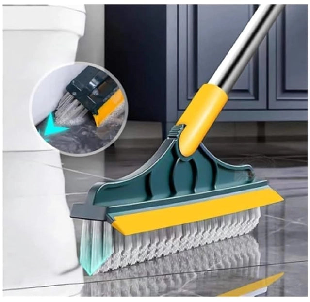2in1 Floor Scrub Cleaning Brush Wiper (pack of 1)