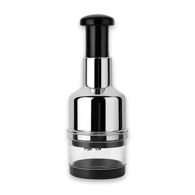 Vegetable Chopper and Slicer-Manual Mini Hand Chopper (Pack of 1)